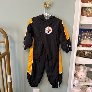 NFL Kids Black and Yellow Snowsuit